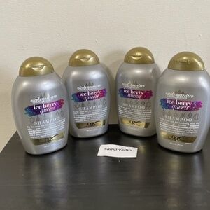 OGX Ice Berry Queen, Nicole Guerriero Limited Edition Shampoo, x4